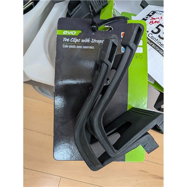 EVO CALE-PIEDS DOUBLES AVEC SANGLES #450104-01