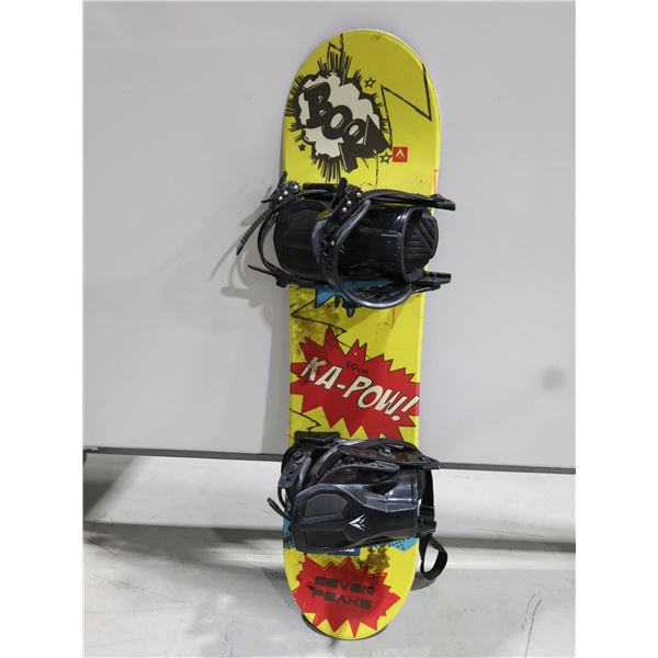 *USAGÉ*  SEVEN PEAKS 34" PLANCHE À NEIGE