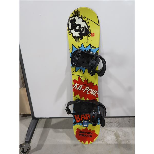 *USAGÉ*  SEVEN PEAKS 45" PLANCHE À NEIGE