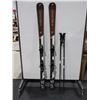 Image 1 : *USAGÉ* HEAD SKIS ALPINS 67" AVEC FIXATIONS ET BÂTONS