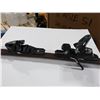 Image 4 : *USAGÉ* HEAD SKIS ALPINS 67" AVEC FIXATIONS ET BÂTONS