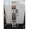 Image 1 : *USAGÉ* NORDICA SKIS ALPINS 62" AVEC FIXATIONS ET BÂTONS