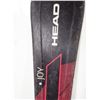 Image 2 : *USAGÉ* HEAD SKIS ALPINS 46" AVEC FIXATIONS ET BÂTONS