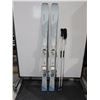 Image 1 : *USAGÉ* HEAD SKIS ALPINS 60" AVEC FIXATIONS ET BÂTONS