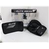 Image 1 : ENSEMBLE GANT ET BLOQUEUR DE HOCKEY DE RUE ELITE HOCKEY TAILLE PETIT