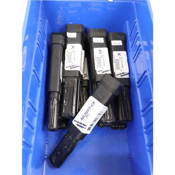 LOT DE 13 EMBOUTS DE BÂTON DE HOCKEY ADJUSTICK ASSORTIS