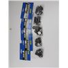 Image 1 : LOT DE 5 ACCESSOIRES DE CASQUE DE HOCKEY ASSORTIS