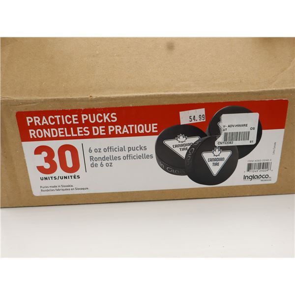 LOT DE 30 RONDELLES DE HOCKEY D’ENTRAÎNEMENT