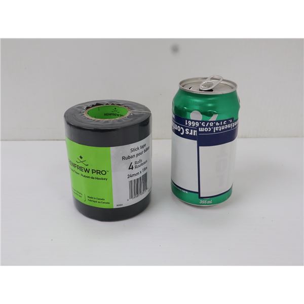 PAQUET DE 4 RUBANS POUR BÂTON RENFREW PRO 24 MM X 15 M NOIR