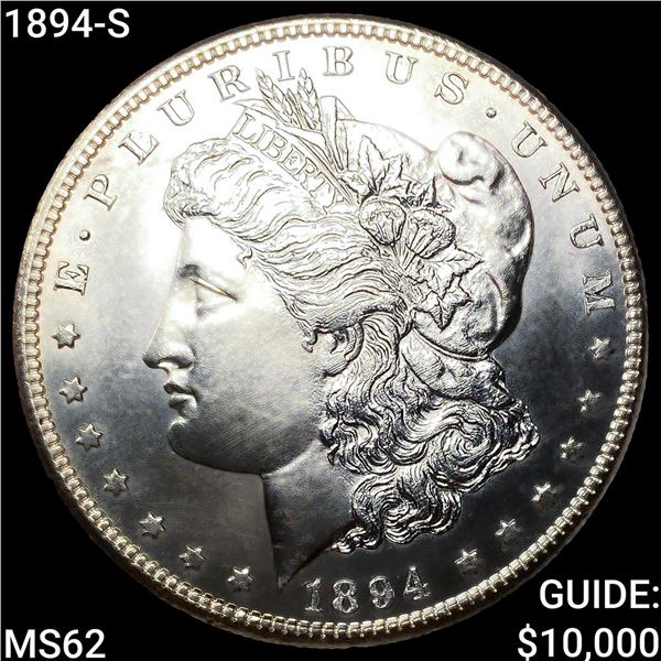 1894-S Morgan Silver Dollar UNCIRCULATED