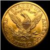 Image 2 : 1891-CC $5 Gold Half Eagle CHOICE BU