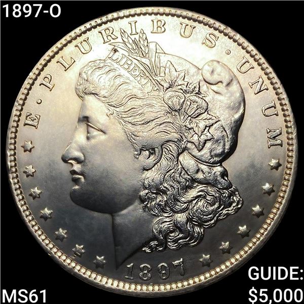1897-O Morgan Silver Dollar UNCIRCULATED