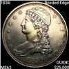 Image 1 : 1836 Reeded Edge Capped Bust Half Dollar UNCIRCULATED
