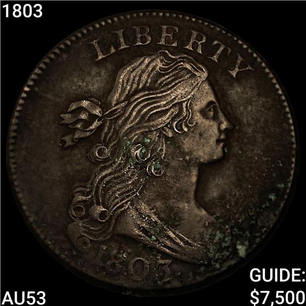 1803 Draped Bust Large Cent CLOSELY UNCIRCULATED
