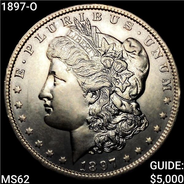1897-O Morgan Silver Dollar UNCIRCULATED