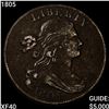 Image 1 : 1805 Draped Bust Large Cent NEARLY UNCIRCULATED