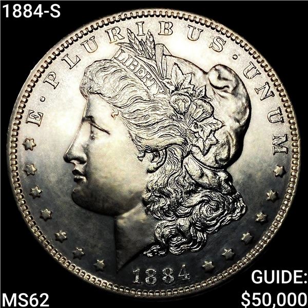1884-S Morgan Silver Dollar UNCIRCULATED