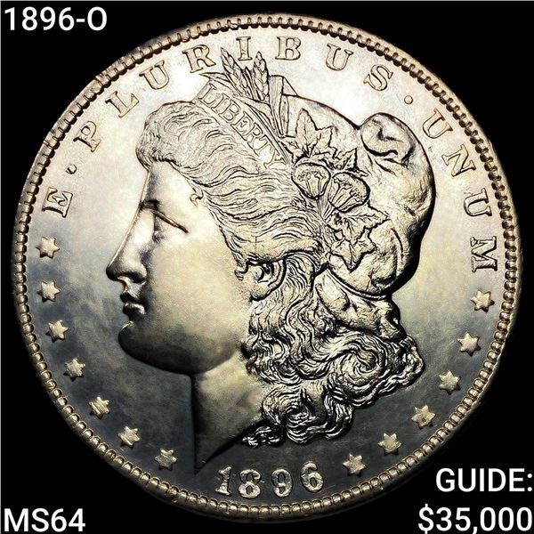 1896-O Morgan Silver Dollar CHOICE BU
