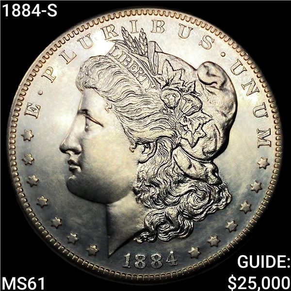 1884-S Morgan Silver Dollar UNCIRCULATED