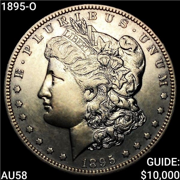 1895-O Morgan Silver Dollar CHOICE AU