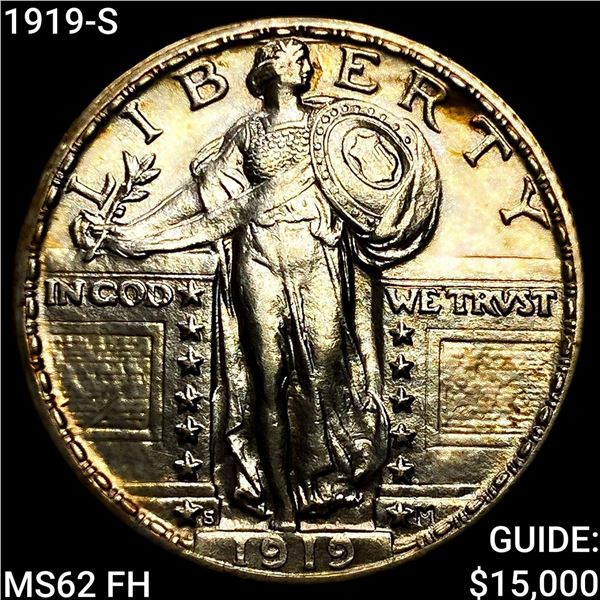 1919-S Standing Liberty Quarter UNCIRCULATED