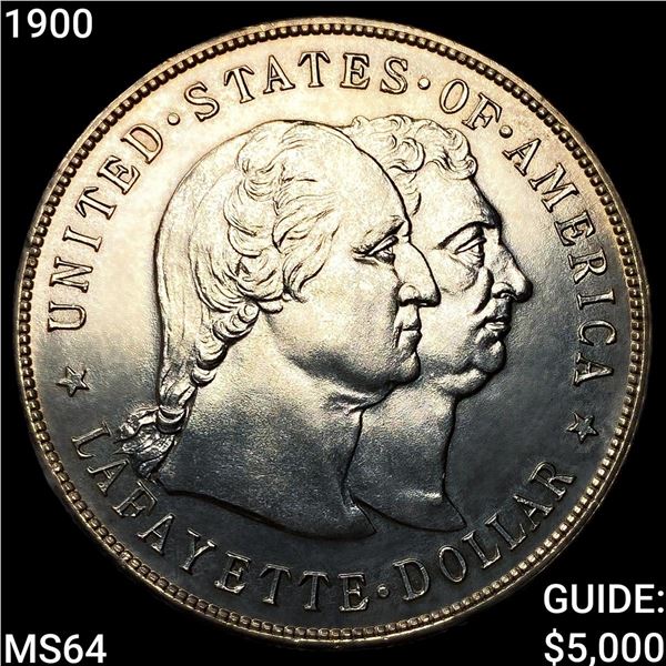 1900 Lafayette Silver Dollar CHOICE BU