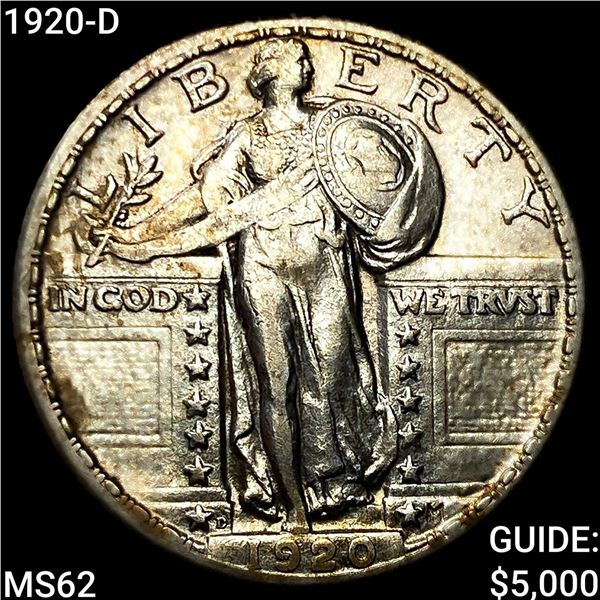 1920-D Standing Liberty Quarter UNCIRCULATED