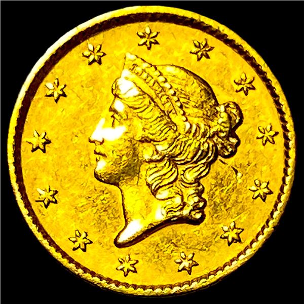 1853 $1 Gold Liberty Head UNCIRCULATED