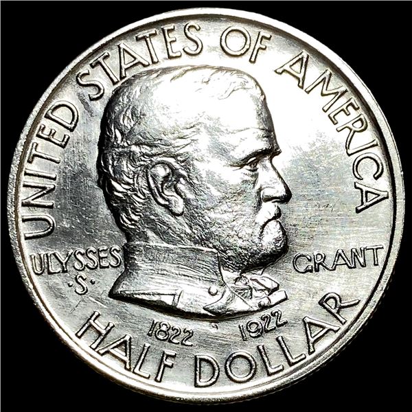 1922 Silver Half Dollar Grant Commemorative UNCIRCULATED