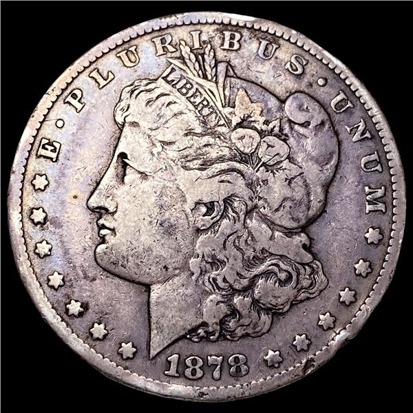 1878-CC Silver Morgan Dollar LIGHTLY CIRCULATED