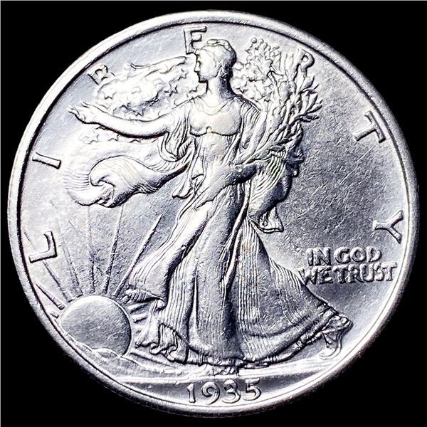 1935 Silver Walking Liberty Half Dollar CLOSELY UNCIRCULATED