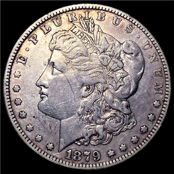 1879 Silver Morgan Dollar NEARLY UNCIRCULATED