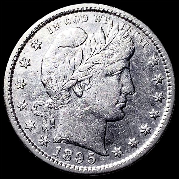 1895-S Barber Quarter NEARLY UNCIRCULATED