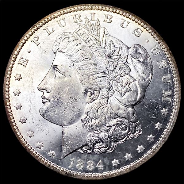 1884-CC Silver Morgan Dollar UNCIRCULATED