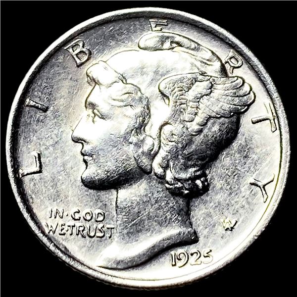 1925 Mercury Dime CLOSELY UNCIRCULATED