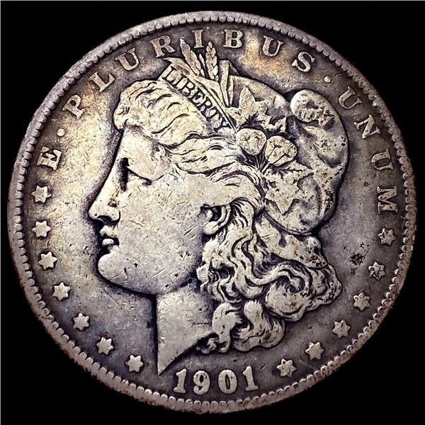 1901 Morgan Silver Dollar LIGHTLY CIRCULATED