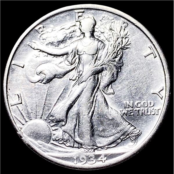 1934-D Walking Liberty Half Dollar CLOSELY UNCIRCULATED