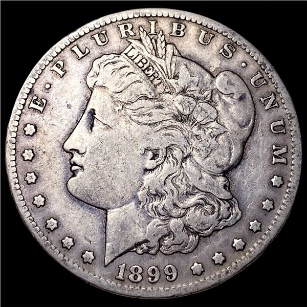 1899-S Silver Morgan Dollar ABOUT UNCIRCULATED