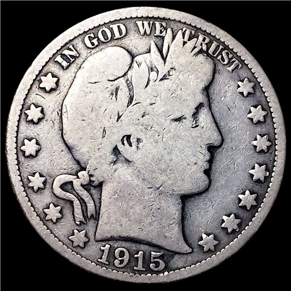 1915 Barber Half Dollar NICELY CIRCULATED