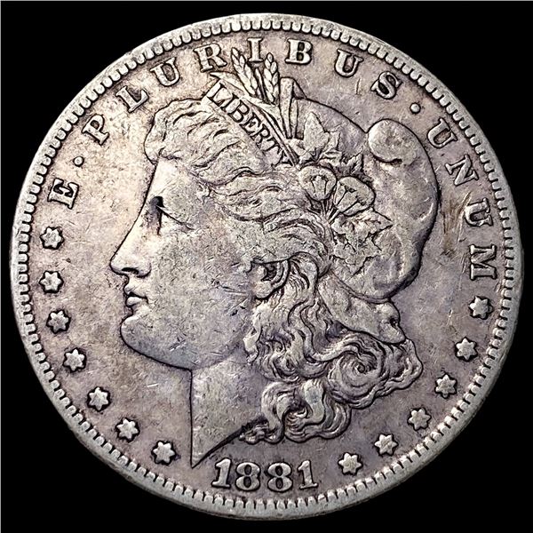 1881-S Morgan Silver Dollar LIGHTLY CIRCULATED