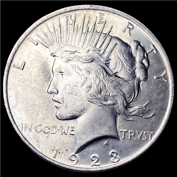1923 Silver Peace Dollar CHOICE BU