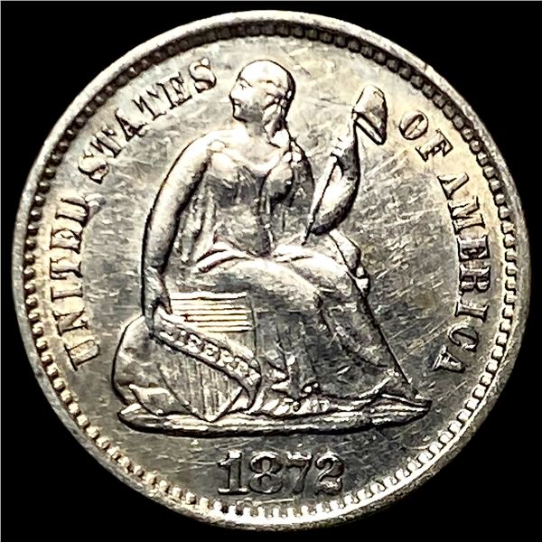 1872-S Silver Half Dime UNCIRCULATED