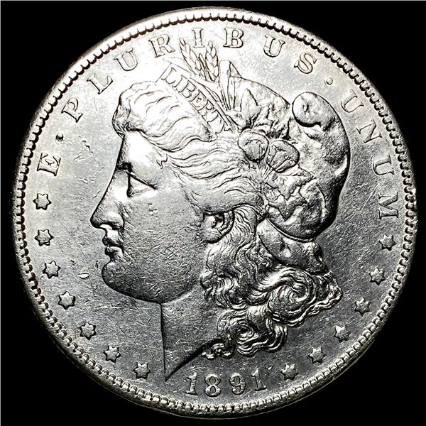 1891-S Silver Morgan Dollar CLOSELY UNCIRCULATED