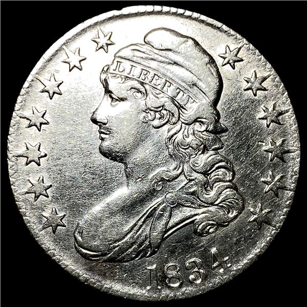 1834 Capped Bust Half Dollar CLOSELY UNCIRCULATED