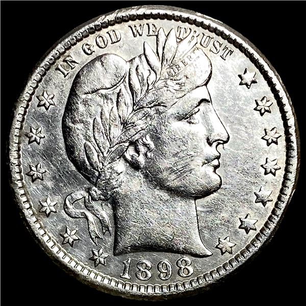 1898-O Silver Barber Quarter UNCIRCULATED