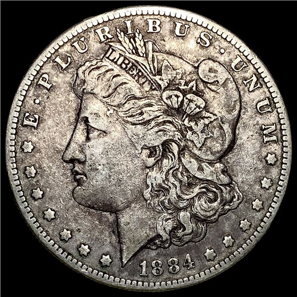 1884-S Silver Morgan Dollar NEARLY UNCIRCULATED