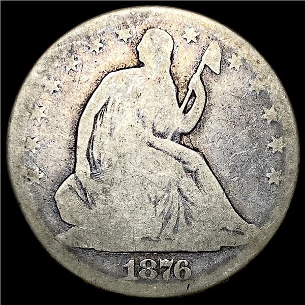1876 Seated Liberty Half Dollar NICELY CIRCULATED