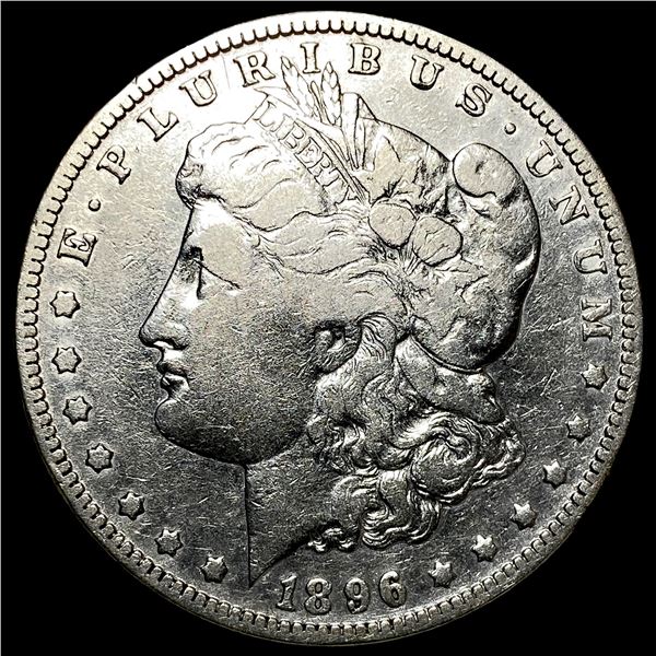1896-O Silver Morgan Dollar NEARLY UNCIRCULATED