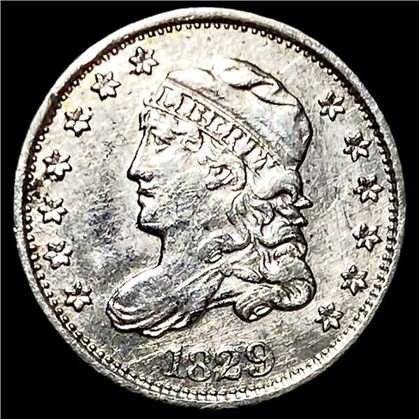 1829 Capped Bust Half Dime CHOICE AU