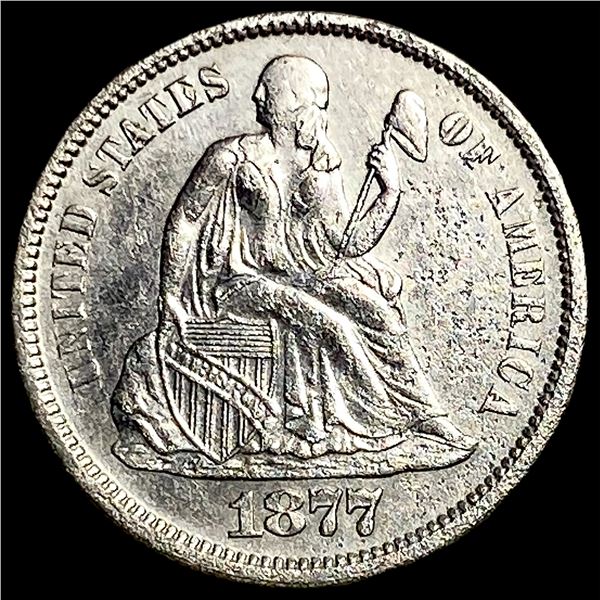 1877-S Silver Seated Liberty Dime UNCIRCULATED